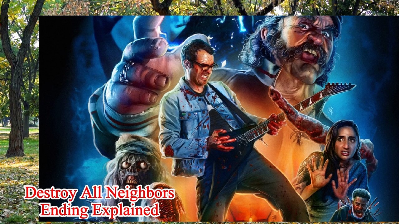 Destroy All Neighbors Ending Explained | shudder movies