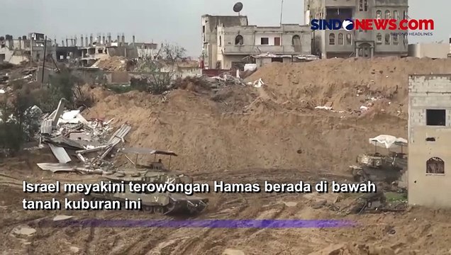 Mesjid Dihancurkan, Kuburan Islam Diledakkan Israel demi Mencari Terowongan Hamas