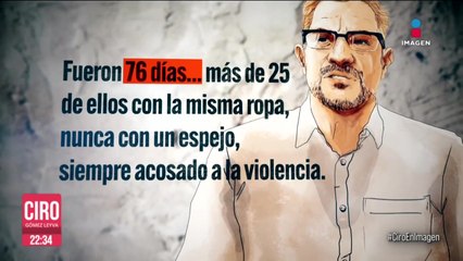 Con esta carta, Andrés Reomer nos informó que había salido de la prisión israelí