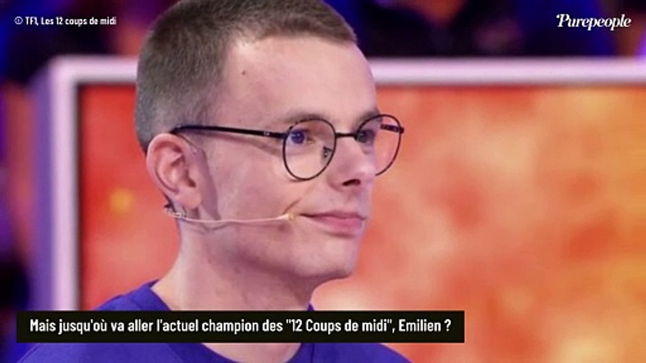 Les 12 coups de midi : Emilien bientôt éliminé mais tout proche d'un record historique ? Grosses révélations...