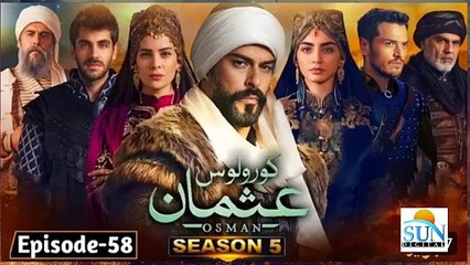 Kurulus Osman Season 05 Episode 58 - Urdu Dubbed Sun Digital HD Channel