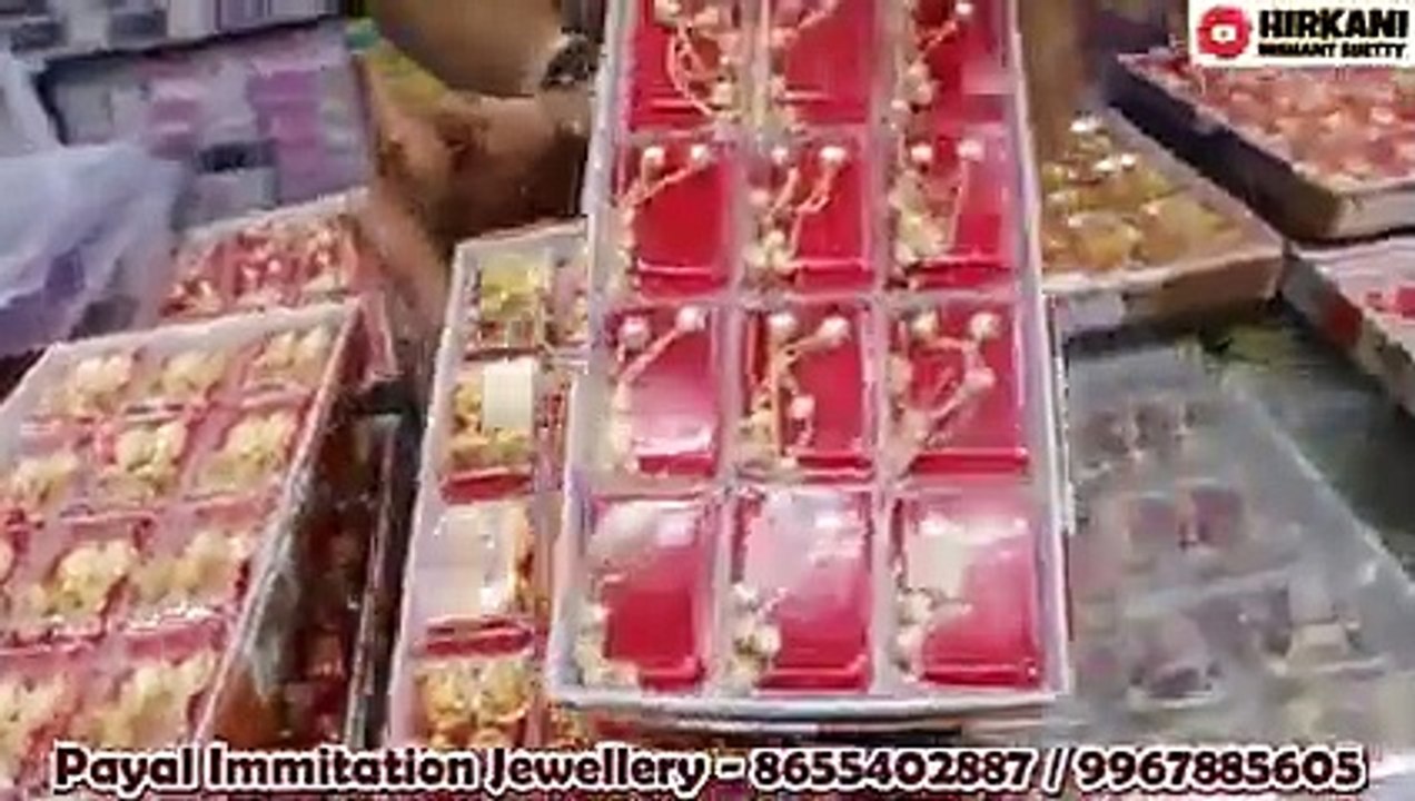 Malad Wholesale Earrings Market 1rs - Biggest Jewellery Market in Mumbai- Pa_low