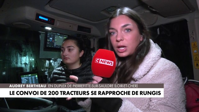 Colère des agriculteurs : un convoi de 200 tracteurs de la Coordination rurale en route vers Rungis