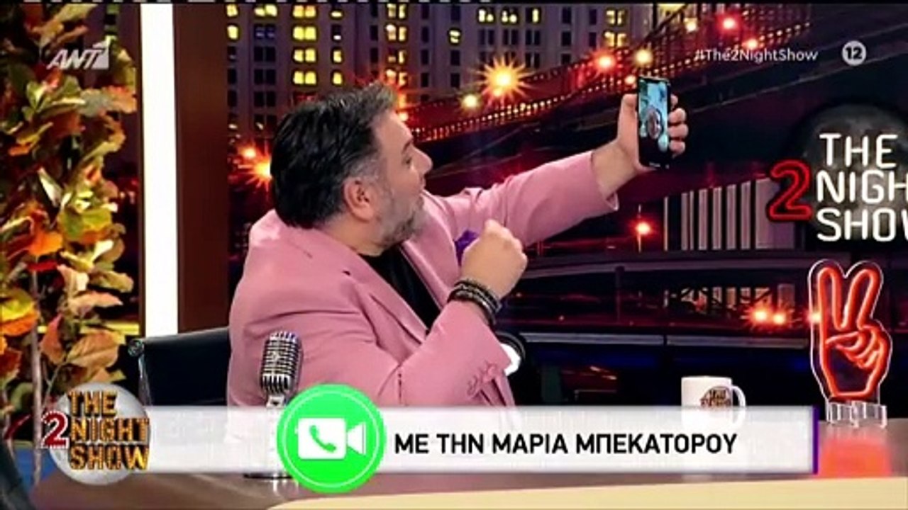 The 2night show - Τα δάκρυα της Μπεκατώρου όταν...