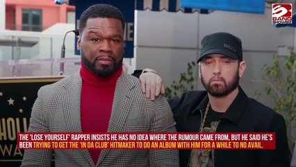 Eminem Sets the Record Straight on Joint Album Rumors with 50 Cent.