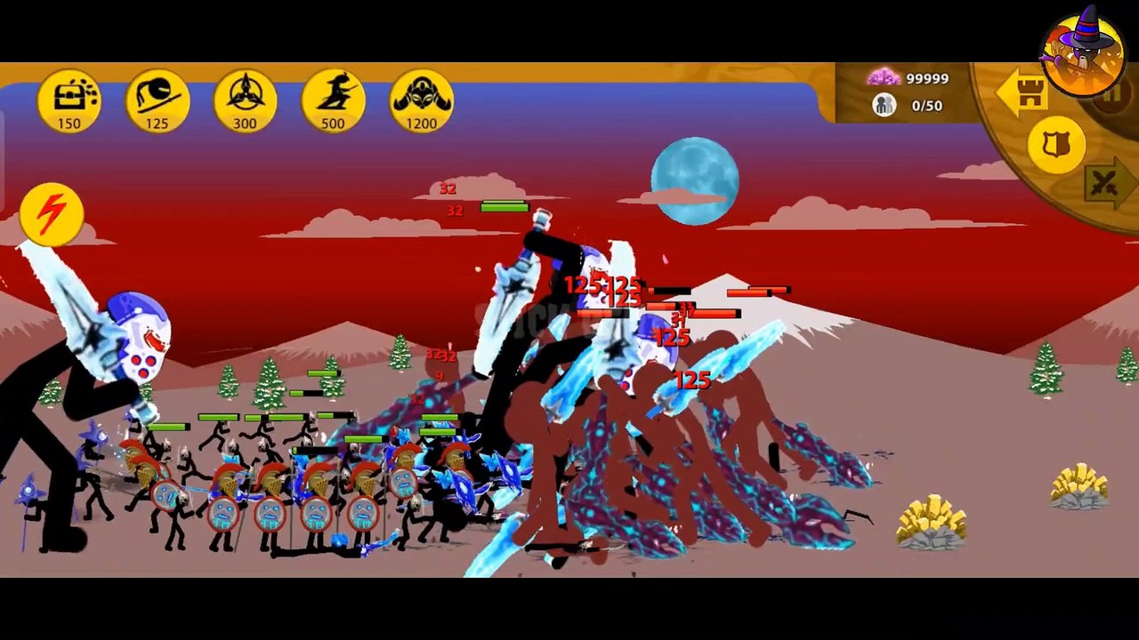 SPAWN SPAM SPEARTON GOLDEN VS SWORD NORMAL | STICK WAR LEGACY | STICK BENT