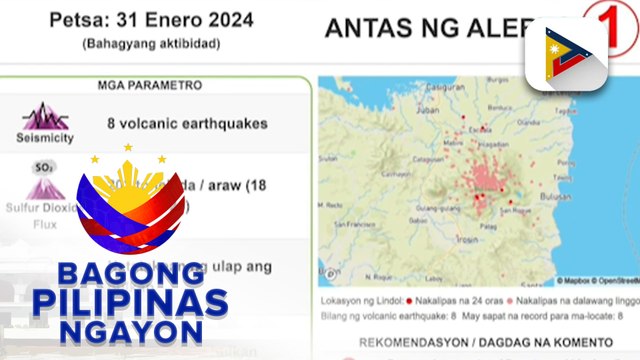 Panayam kay Phivolcs Director Dr. Teresito Bacolcol