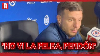 Martín Anselmi confesó que se perdió la pelea entre Miguel Herrera e Iván Alonso
