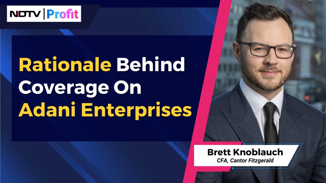 Why Has Cantor Fitzgerald Initiated Coverage on Adani Enterprises | NDTV Profit