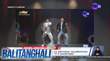 Kanto Boys, reunited sa birthday celebration ni Vhong Navarro sa "It's Showtime" | BT