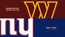 Washington Commanders vs. New York Giants, nfl football highlights, NFL Highlights 2023 Week 7