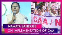 CAA-NRC Row: ‘Won’t Let Anyone Take Away Citizenship Of People Till I Am Alive’ Says Mamata Banerjee