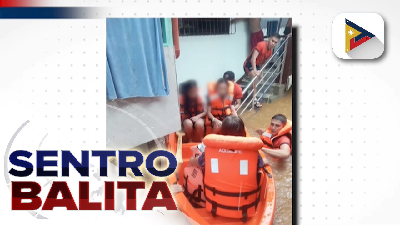 13 pamilya sa Bislig City, Surigao del Sur, ni-rescue dahil sa matinding pagbaha