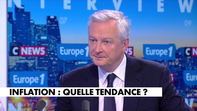 Bruno Le Maire : «Je me suis engagé à ce que l’inflation décroisse rapidement. Les engagements que je prends, je les tiens»