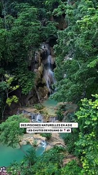 Les chutes de Kuang Si au Laos