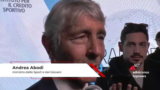 Sport, ministro Abodi: “Rapporto utile a rappresentare ciò che siamo e ciò che dobbiamo ancora essere”