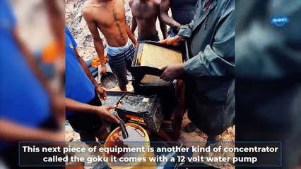 Modern Gold Mining Technology And Machines. How To Produce Gold And Jewelry