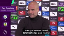 Guardiola habla sobre su futuro y su renovación con el Manchester City