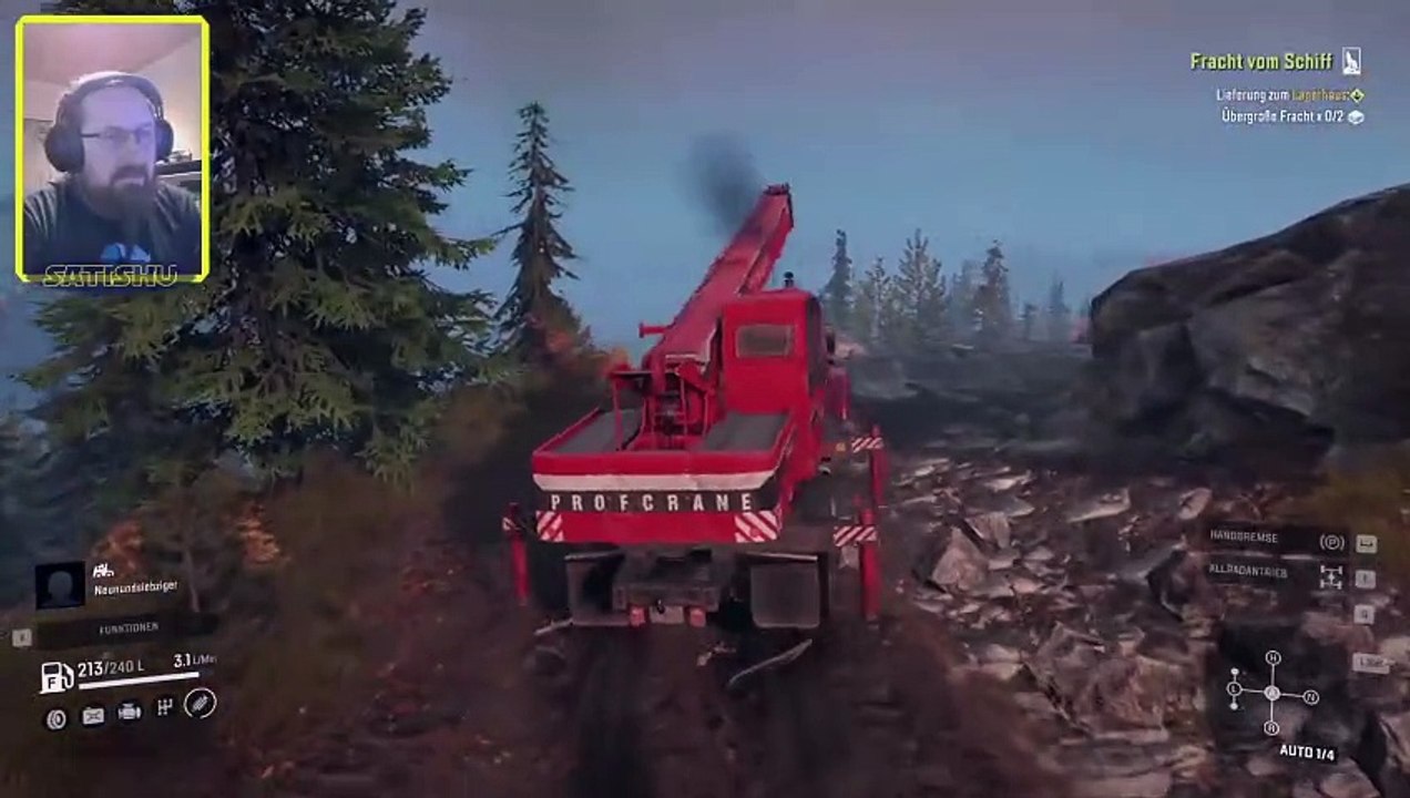 Auf dem Lieferweg. SnowRunner #112