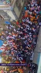 A procession in Chennai celebrating the Pran Pratishtha of Ramlalla in Ram Mandir at Ayodhya