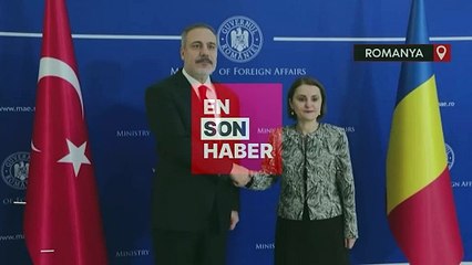 Hakan Fidan, Romanya Dışişleri Bakanı Odobescu ile görüştü