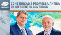Lula e Tarcísio de Freitas anunciarão juntos túnel Santos-Guarujá