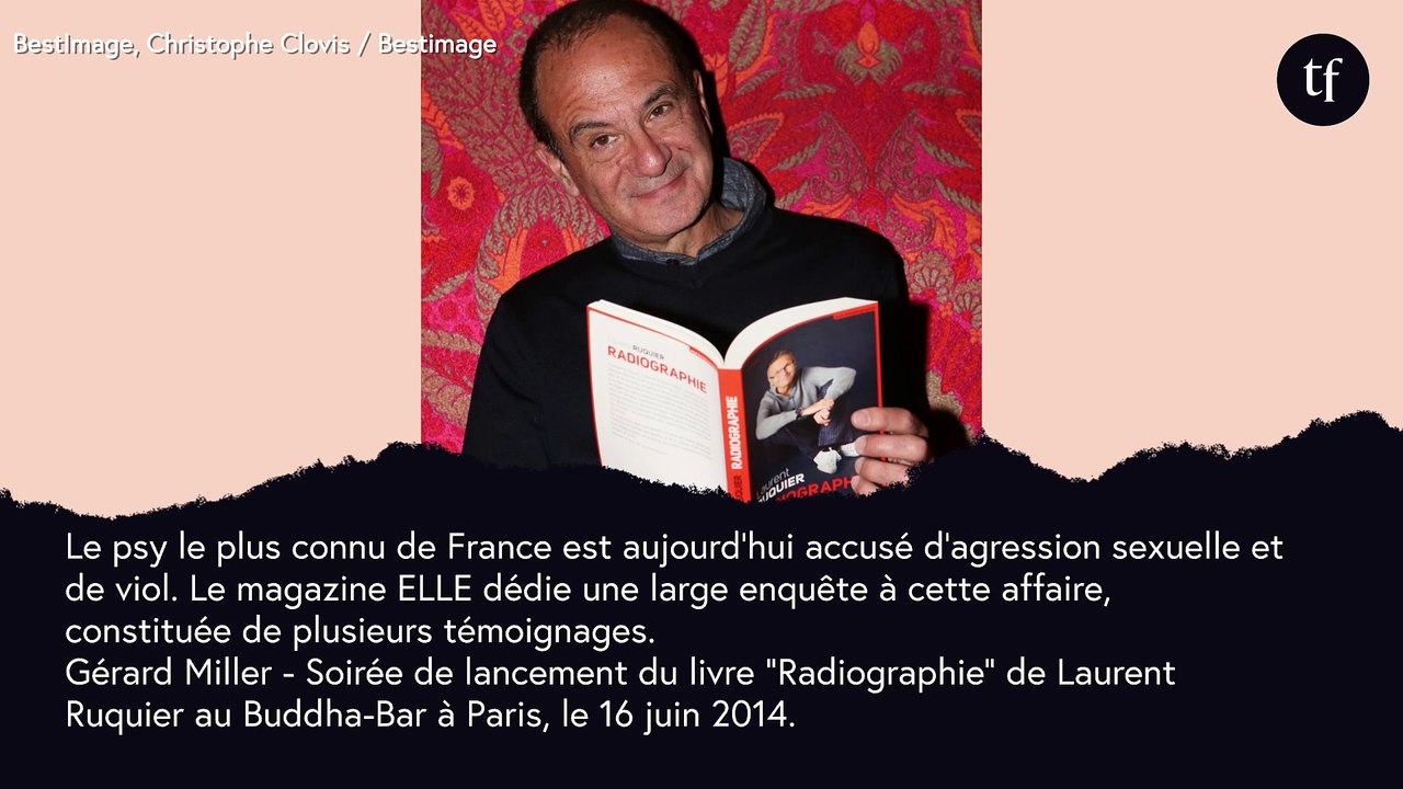 "Il touchait mes seins" : Gérard Miller est accusé d'agressions sexuelles et de viol