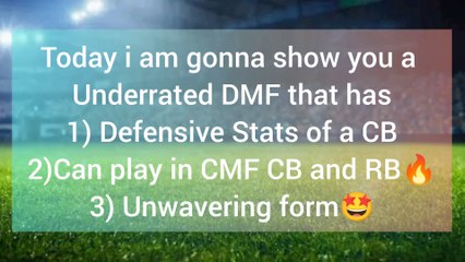 The Beast DMF That No One Will Tell You | Most Underrated DMF Standard Player in efootball 2024