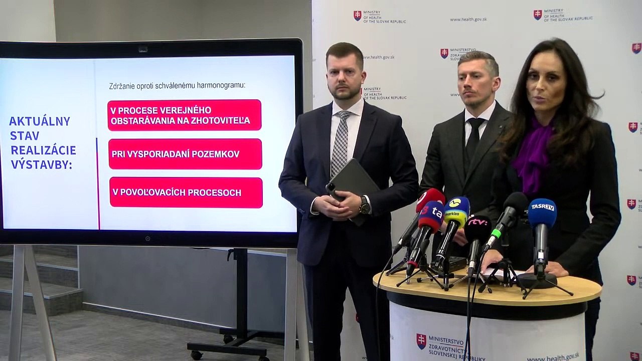 ZÁZNAM: Durný: Pri projekte novej nemocnice v Martine sú vážne prekážky
