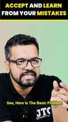 Accept & Learn From Your Mistakes