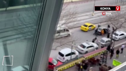 Konya'da kadınların ilginç kavgası