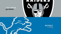 Las Vegas Raiders vs. Detroit Lions, nfl football highlights, NFL Highlights 2023 Week 8