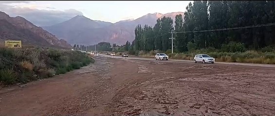 Ruta 7 habilitada tras el alud 31-01-2024