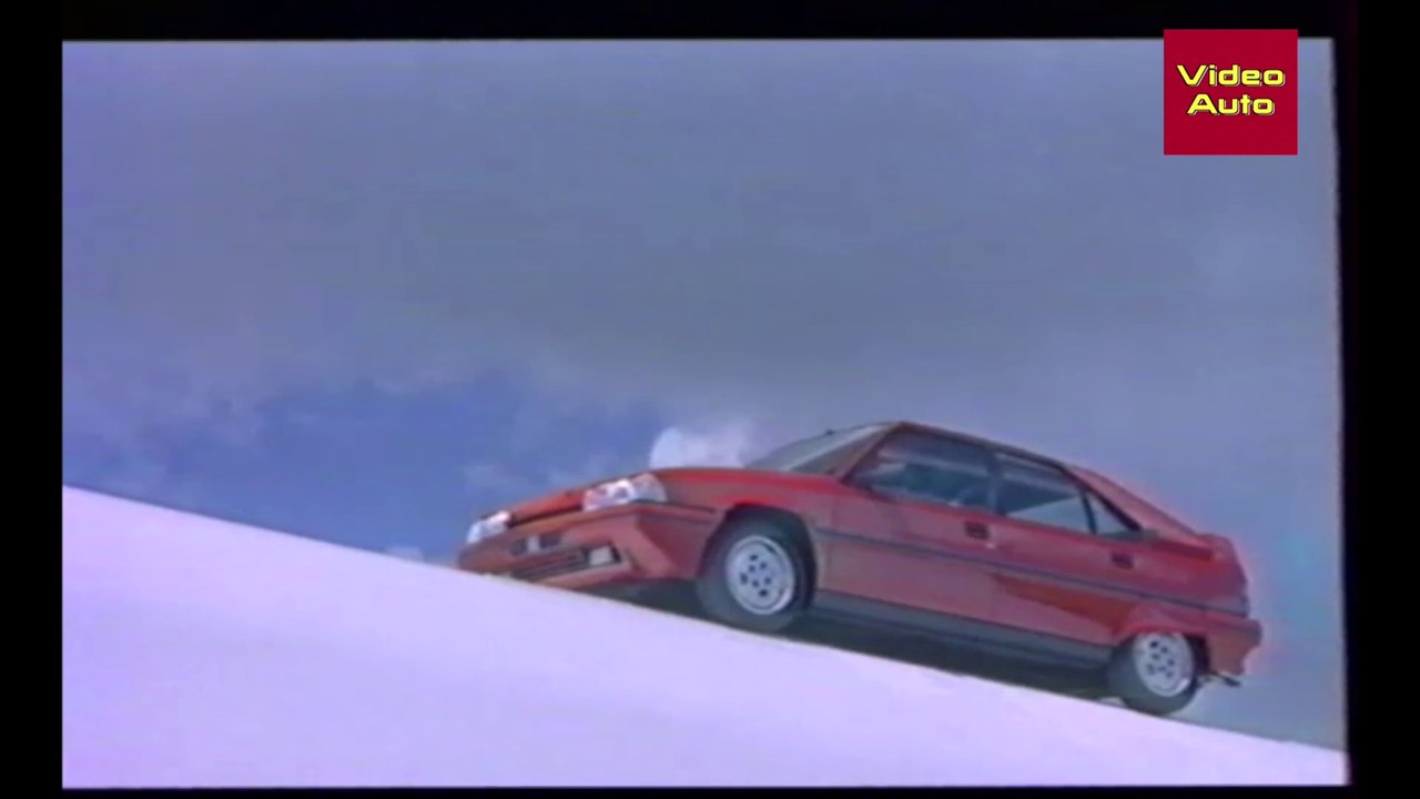 Publicité Citroën BX 19 GTi (1988)