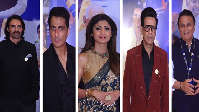 Shilpa Shetty, Manoj Bajpayee, Sonu Sood & Others For Champions Of Change Maharashtra Awards Event!