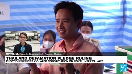 Download Video: Thai court rules election winners violated constitution on royal insults law