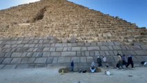 Égypte : polémique autour de la rénovation d’une des pyramides de Gizeh