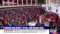 Le discours de politique générale de Gabriel Attal a été le plus suivi depuis l'arrivée d'Emmanuel Macron au pouvoir en 2017