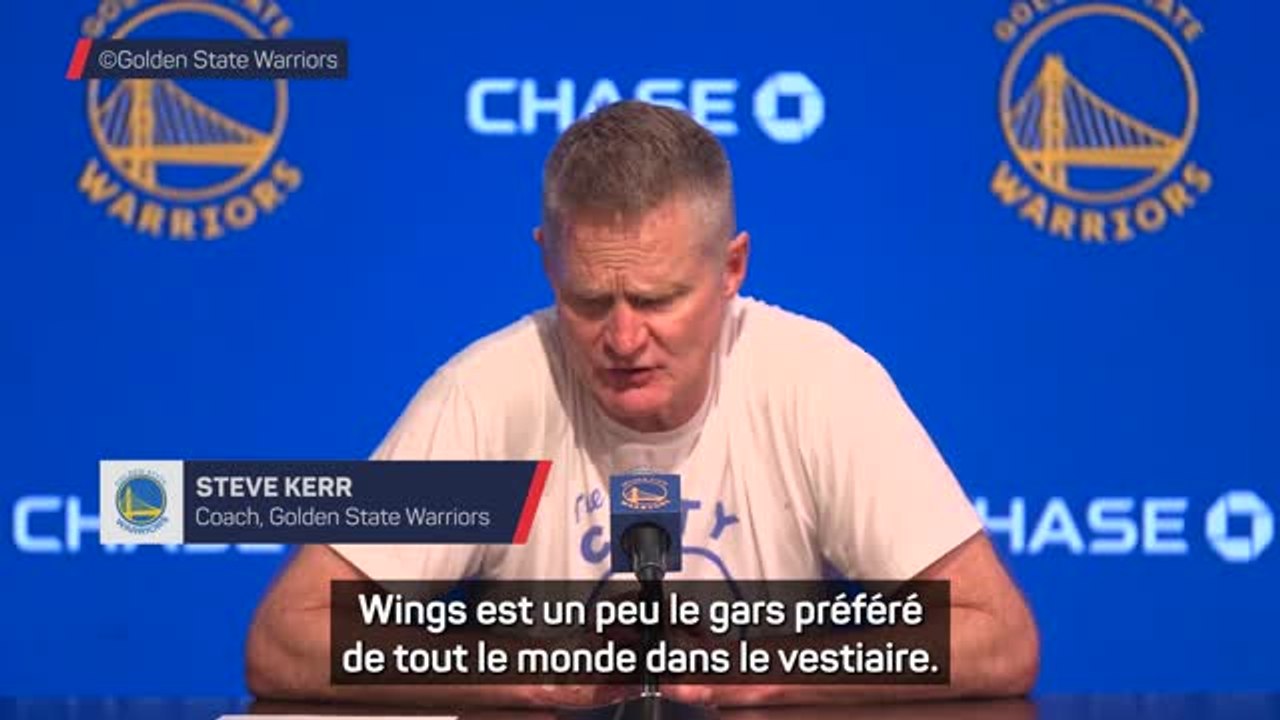 Warriors - Kerr : ''Draymond tire Wings et JK vers le haut"