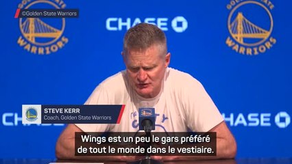 Warriors - Kerr : ''Draymond tire Wings et JK vers le haut"