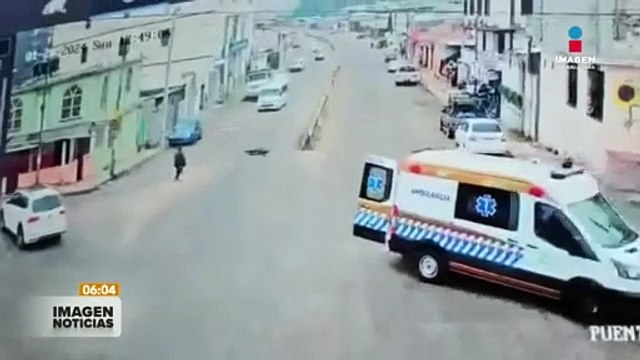 Ambulancia tiró a un paciente durante su traslado en Chiapas