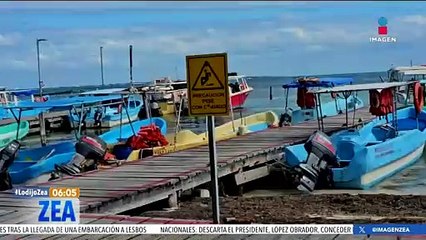 Detienen a capitán de emebarcación que se hundió en Islas Mujeres