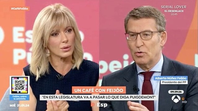 Feijóo, implacable en el programa de Griso contra Armengol y Bolaños por consentir un ataque masivo contra los jueces