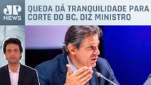 Fernando Haddad diz que corte de juros no exterior pode favorecer Brasil; Alan Ghani comenta