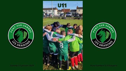 U11 & U13 : Célébrations du 27/01/2024