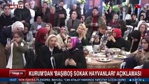 Kurum'dan Başıboş sokak hayvanları açıklaması