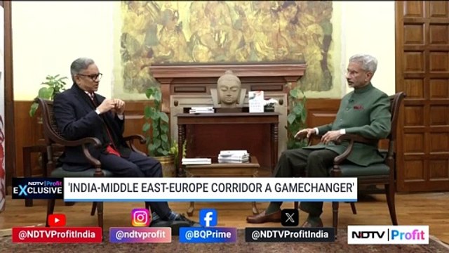 NDTV Profit Exclusive With External Affairs Minister S Jaishankar