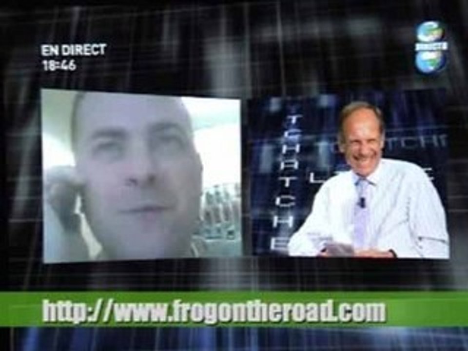 interview par Marc Menant sur Direct8