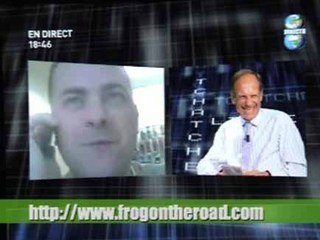 interview par Marc Menant sur Direct8