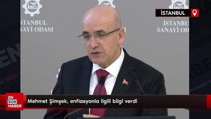 Mehmet Şimşek: Enflasyonun yüzde 8.1'e düşmesi öngörülüyor